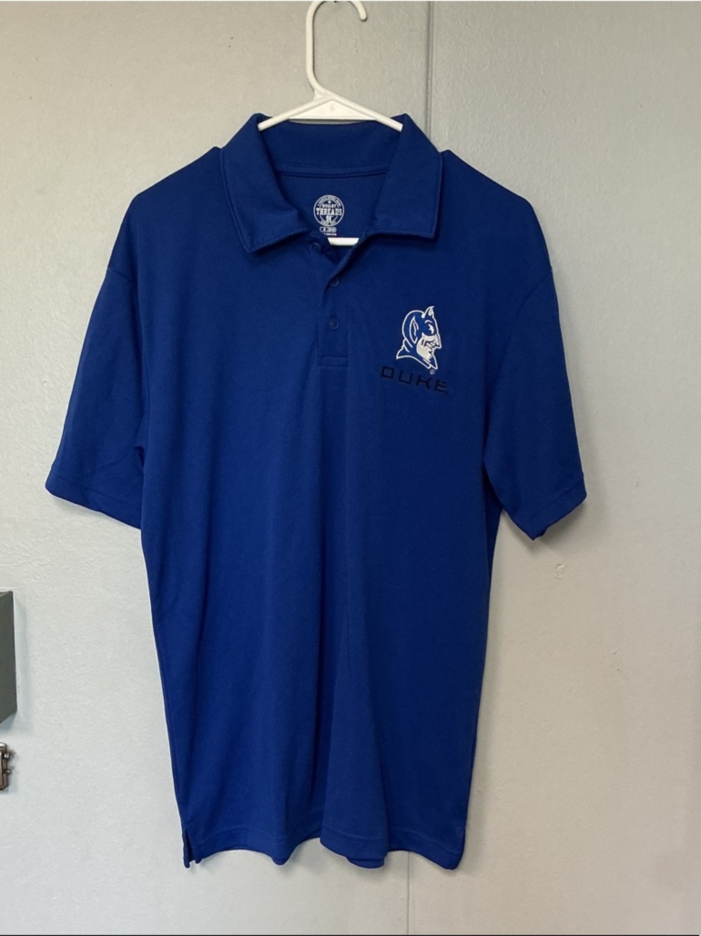 Rivalry Threads Royal Blue Duke Embroidered Polo
